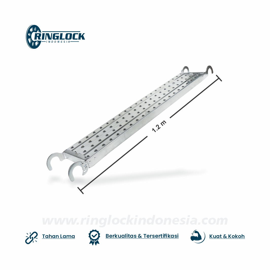 Scaffolding - Scaffolding Ringlock System - Ringlock System - Catwalk 1.2 m - Scaffolding Tangga Mas