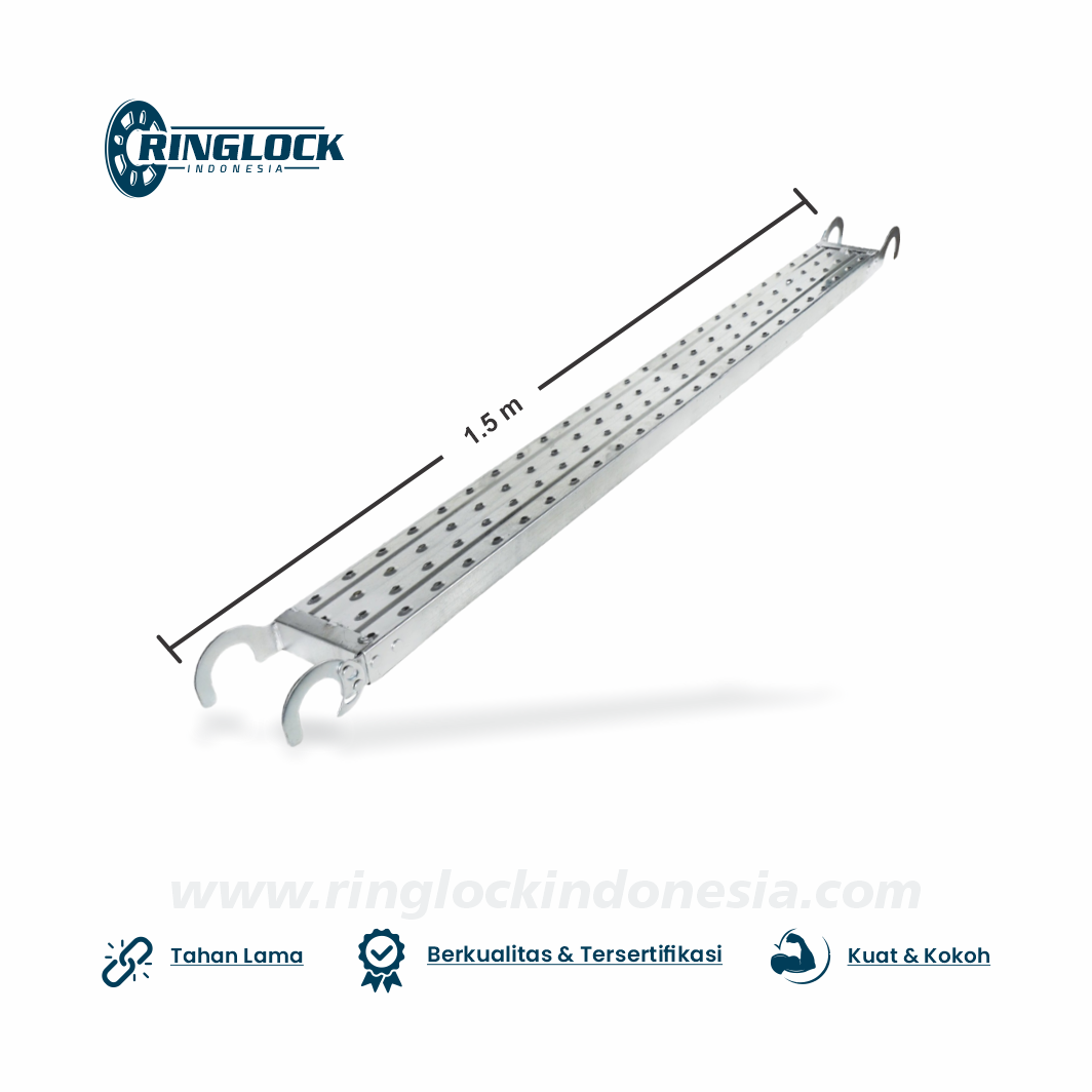 Scaffolding - Scaffolding Ringlock System - Ringlock System - Catwalk 1.5 m - Scaffolding Tangga Mas