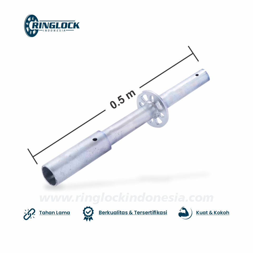 Scaffolding - Scaffolding Ringlock System - Ringlock System - Ringlock Standard 0.5 M - Scaffolding Tangga Mas - www.ringlockindonesia.com - www.tanggamasjayamakmur.com - C2