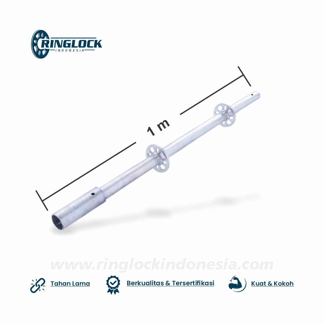 Scaffolding - Scaffolding Ringlock System - Ringlock System - Ringlock Standard 1M - Scaffolding Tangga Mas - www.ringlockindonesia.com - www.tanggamasjayamakmur.com - C2